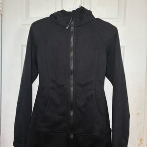 lululemon athletica Black Full-Zip Hooded Jacket